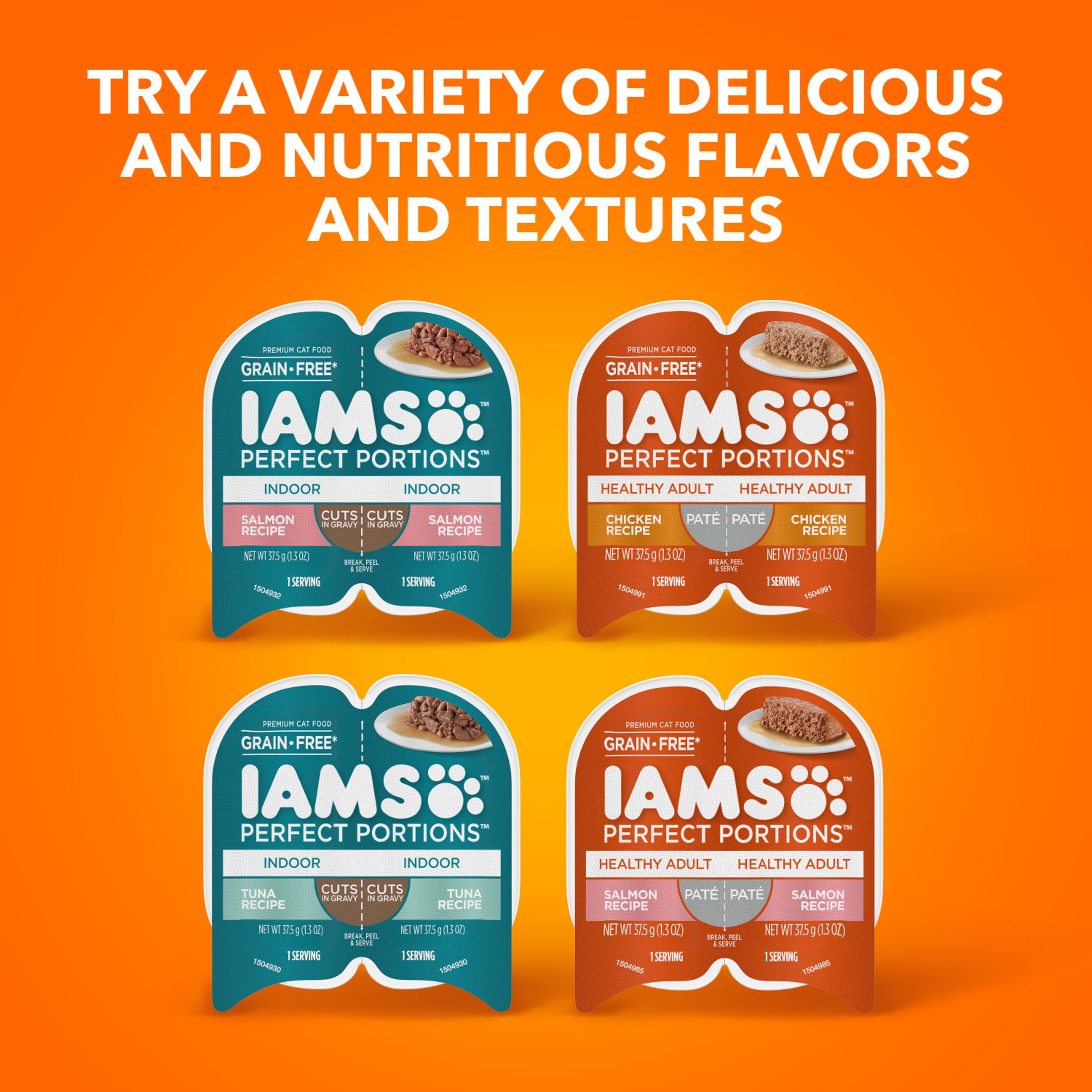 Iams Perfect Portions Indoor Grain Free Wet Cat Food Variety photo 8