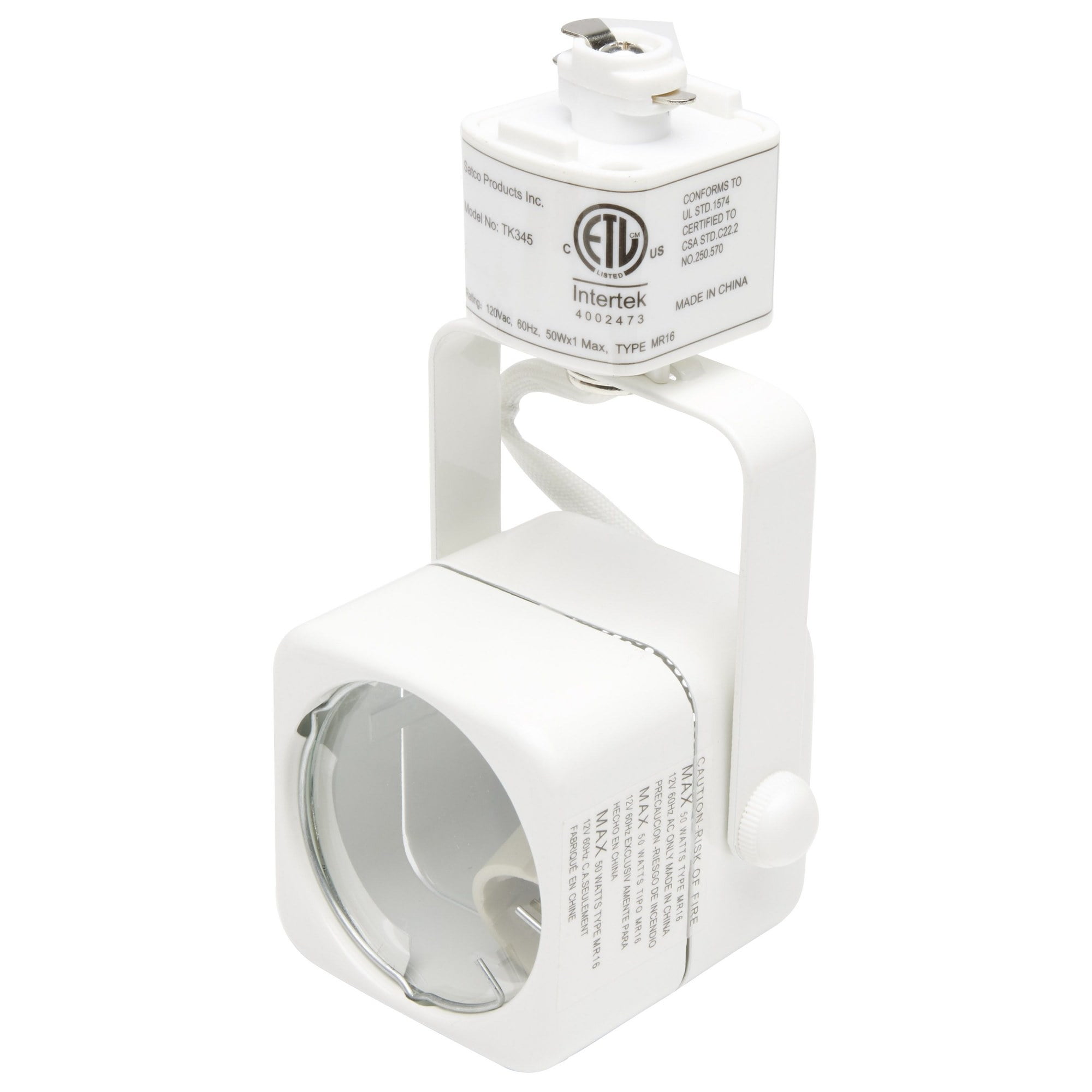 3 - Light White Track Lighting