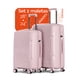 thumbnail image 1 of Maletas de viaje grandes de polipropileno con cierre premium YKK BIG series set 2 piezas 28”+ 24” capacidad 25kg cierre expandible candado de alta seguridad TSA LOCK Armored Travel KUNZITE, 1 of 9