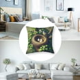 thumbnail image 5 of nygtbtfer Throw Pillow Covers Vintage Bird Nature Floral Home Decor Pillowcase Square Cushion Cover for Sofa Bed Couch，Multi-Size White, 5 of 7