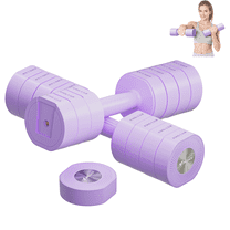 MERACH Adjustable Dumbbell Set, 4 in 1 Free Hand Weights for Women, Home Gym, 8.8 lbs, Set of 2