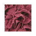 thumbnail image 2 of JbSP - Designer Dark Pink Knitted Frill Fashion Scarf (56x), 2 of 3