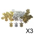 thumbnail image 1 of Colgantes con dijes,Dijes de metal Colgantes DIY Collar Fabricación de joyas,Pendiente Llavero Plata dorada Cuentas de cobre Charm,Hecho a mano Ángel Boda religiosa,DIY Botones, 1 of 7