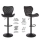 thumbnail image 2 of Set De 2 Bancos De Cocina Mostrador Barra Silla Taburete Comedor Respaldo Alto Altura Regulable y Función Giratoria 360°, 2 of 7