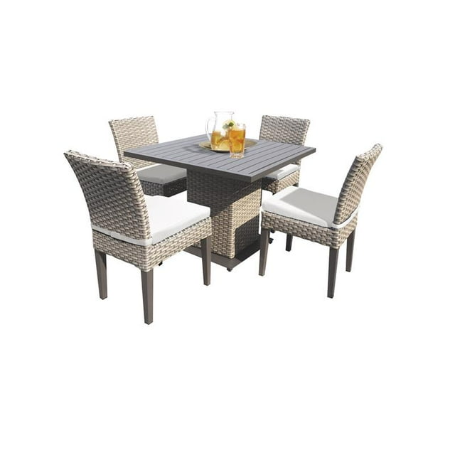 Monterey Table à Manger Carrée avec 4 Chaises
