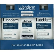 Lubriderm Daily Moisture Lotion Fragrance Free 3-pack