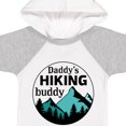 thumbnail image 4 of Inktastic Daddy's Hiking Buddy with Mountains and Trees Boys or Girls Baby Bodysuit, 4 of 5
