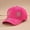 Hot Pink, variant on Baseball Cap For Women Men Sequins Casual Sports Cap Hat Rhinestone Crystals Adjustable Breathable Baseball Cap Sparkle Bling Sun Hat Dad Hat Black One Size