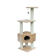 Kitty Mansions Houston 51 in. Cat Tree
