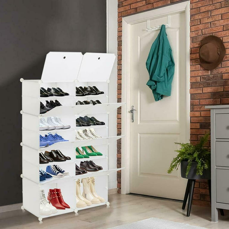 Shoe Rack Stand Storage Boot Sneaker Shelf Unit Cube Closet
