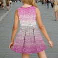 thumbnail image 7 of THDHVS Dresses for Girls,Sparkle Print Sleeveless Dress for Girls 3 to 14 Years Summer Casual Wear and Special Event,Girls Dresses Pink, 7 of 7