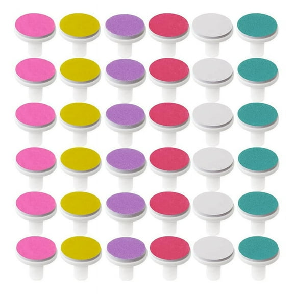36PCS Pads Nail Trimmer Replacement Pads Electric Baby Nail Grinding Heads for Standard Electric