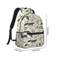 thumbnail image 2 of Rocae Vintage Moon Fox for Comfortable Student Backpack - Lightweight ,Durable School Bag Ideal for Middle School, High School, and College, 2 of 6