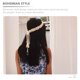 thumbnail image 3 of Diadema de macramé de estilo nórdico, diadema de viaje tejida, diadema tejida delicada, 3 of 4