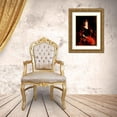 thumbnail image 3 of Robert Henri 19x24 Gold Ornate Framed and Double Matted Museum Art Print Titled - Portrait of Mrs. William Preston Harrison (1925), 3 of 4