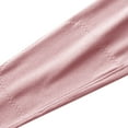 thumbnail image 3 of Plus Size Thermal Bottoms for Women High Waist Skinny Pants Pink,XXL, 3 of 5