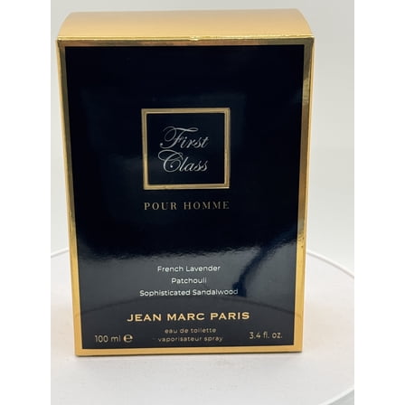 Jean Marc Paris FIRST CLASS Pour Homme For Men Cologne 3.4 Oz