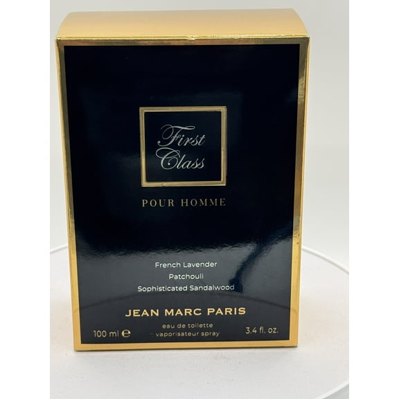 Jean Marc Paris FIRST CLASS Pour Homme For Men Cologne 3.4 Oz