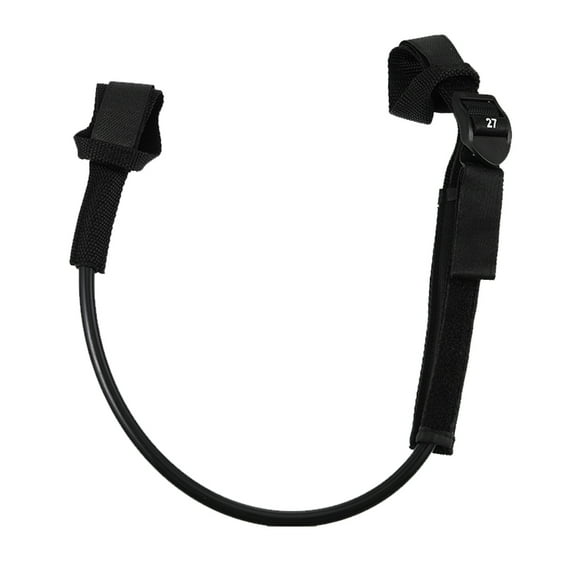 fastboy 2 Pieces Windsurfing Harness Line Professional Water Sport Accessory Fixed Rope Safety Body Fixator Outdoor Sailing Accessories Black