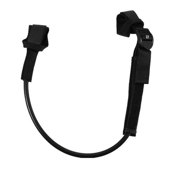 Greeniant 2 piezas de línea de arnés de windsurf, accesorio profesional para deportes acuáticos, cuerda fija, fijador de cuerpo de seguridad, accesorios Deportes acuáticos Negro Greeniant OD027259-01