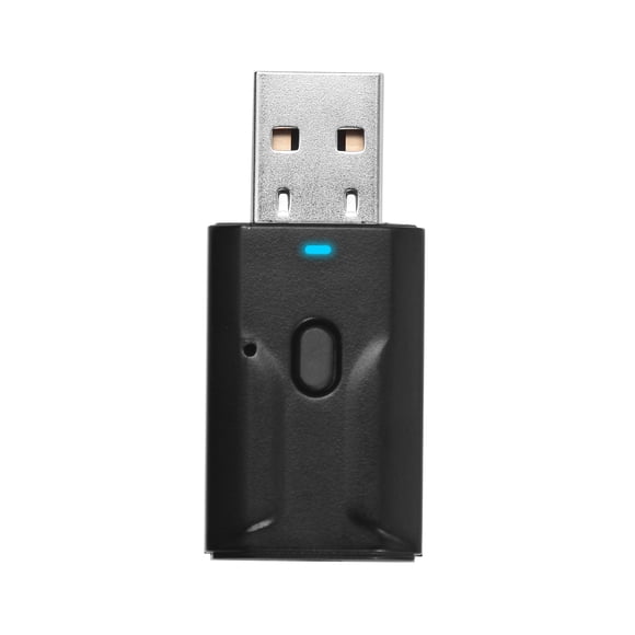 Dual-Function Bluetooth 5.0 Wireless Audio Adapter: 2-in-1 Transmitter & with 3.5mm Input, 10-15m Range, ABS Material, 5V DC Power for Car and Home Audio Systems, Ultra-Compact 45x21x11mm