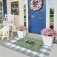 thumbnail image 2 of Spring Door Mat 30 X 17 Inch Hello Sunshine Daisy Doormat Indoor Outdoor Entrance Floor Rug Non Slip Spring Summer Decor Rubber Mats, 2 of 6