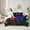 Blue Red, variant on Castle Fairy Video Game Twin Bedding Sets,Abstract Ombre Gamer Bedding Comforter Set