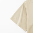 thumbnail image 5 of CHUMUD Mens 2 Piece Summer Outfits Classy Casual Half Zipper Collared Golf Shirt and Shorts Set Stretch 3/4 Sleeve Suit, 5 of 9