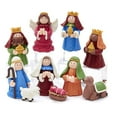 thumbnail image 1 of Kurt Adler 2.5" Claydough Nativity Figures 10Pc, 1 of 2
