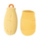 thumbnail image 3 of Bolsa de agua caliente Bolsa de agua caliente para clima frío Cómodo calentador de manos de silicona con bolsillo para las manos Funda de punto para Amarillo, 3 of 9