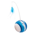 thumbnail image 1 of DOLITY Remote Control Rolling Ball Pet Dog Interactive Toy LED Light Blue, 1 of 9