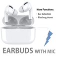 thumbnail image 2 of Amdohai TWS Bluetooth5.0 Earphones Active Noise Cancelling Earbuds Low-Latency Touch-control Earphones Headset with Mic Charging Case Compatible with Siri Android iOS, 2 of 8
