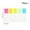 C, variant on 100 PCS Index Stickers Sticky Memo Notes Label Stickers,Colorful Page Sticky Tabs of Page Markers for Book Annotation,Memo Pads for Organizing Notes and Highlighting Important Information