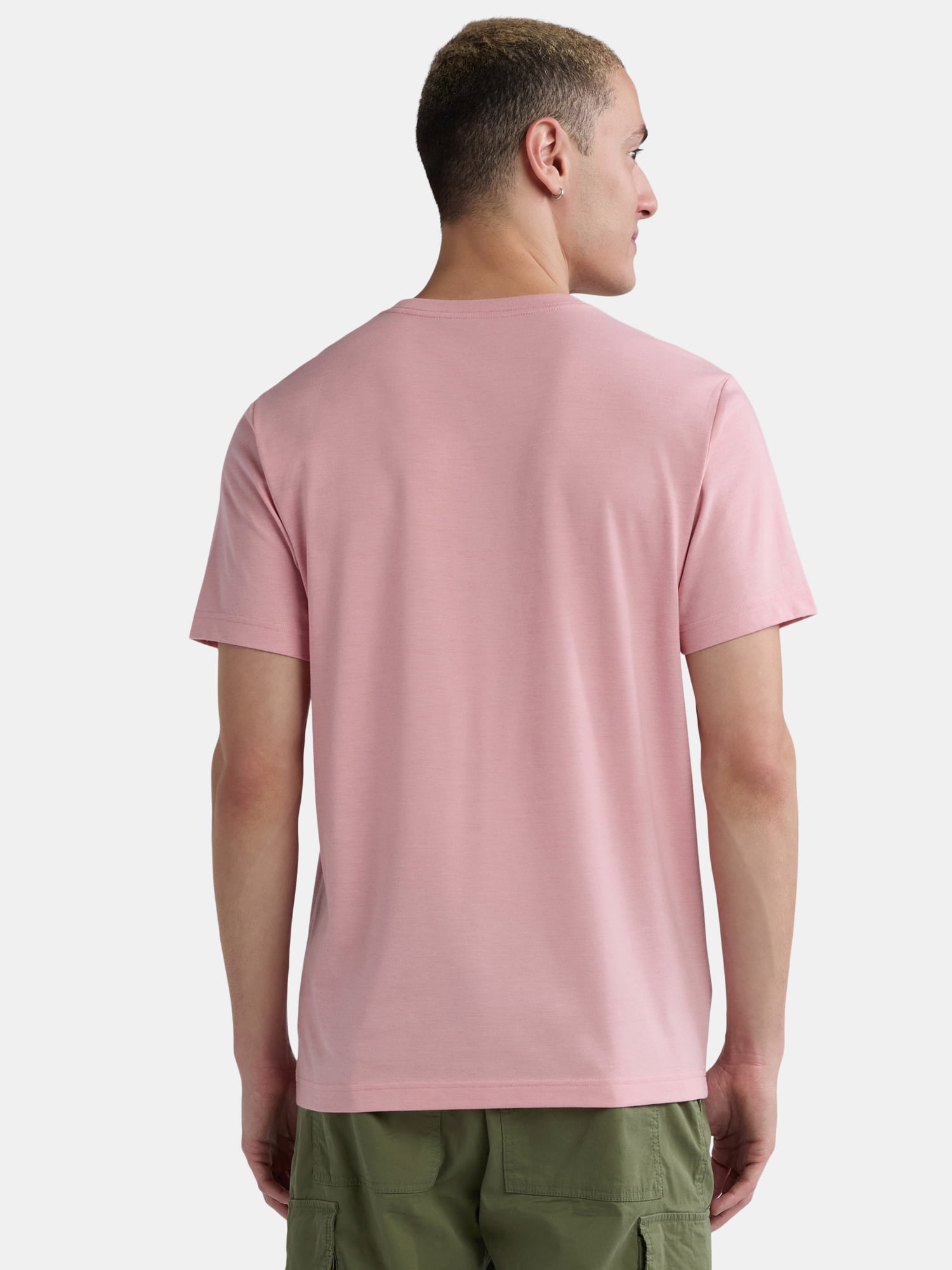 George Men's and Big Men's Classic Fit Crewneck Tee with Short Sleeves, Sizes XS-3XL