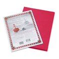 thumbnail image 1 of Pacon 103590 Riverside Papel de construcción, 76 libras, 9 x 12, rojo, 50 hojas / paquete PAC103590 809302075910, 1 of 1