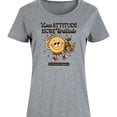 thumbnail image 3 of Instant Message - Inspiration - Less Attitude More Gratitude - Women's Any Way Dress, 3 of 7