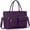 DarkPurple, variant on Teacher Tote Bag with Insulated Lunch Compartment Lightweight 15.6 inch Laptop Bag for Women Work Bags Nurse Tote Bags,Black