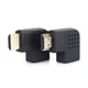 thumbnail image 2 of Conector HDMI de giro a la izquierda, Adaptadores HDMI HDMI de ángulo izquierdo de 90° Adaptador HDMI de giro a la izquierda Aspecto llamativo, 2 of 8