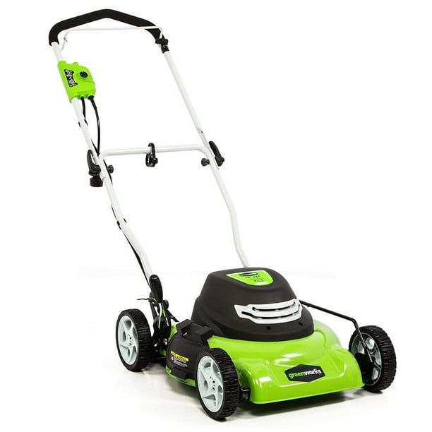 Greenworks 18Inch 12 Amp Corded Lawn Mower 25012