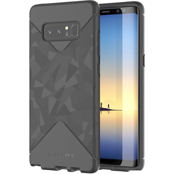 Tech21 Black EVO Tactical Case Cover with 10 ft Drop Protection for Samsung Note 8 (SM-N950)