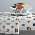 thumbnail image 5 of Harry Potter Hogwarts Is My Home 4 Piece Full Size Bed Sheets Set - Magical Bedding Décor, 5 of 5