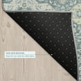 thumbnail image 5 of Addison Rugs Chantille Indoor/Outdoor Traditional Damask Teal Machine Washable Rectangle Rug, 3' x 5', 5 of 8