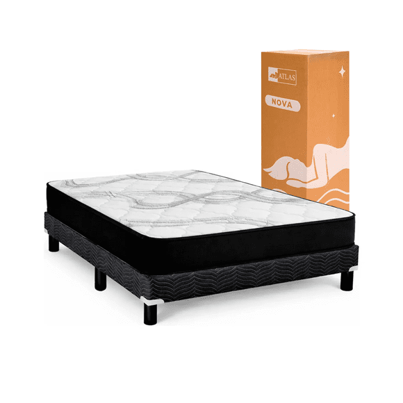 Colchón en Caja Nova Prime King Size Atlas Con Box