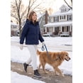 thumbnail image 3 of Wantdo Women's Plus Size Puffer Jacket Padded Fleece Coat Winter Jacket with Hood Navy 2XL, 3 of 9