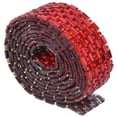 thumbnail image 3 of 100cm Dense Rhinestone Chain Hotfix Glass Crystal Ribbon Garment Dress Bag DecorationRed 2cm 8 Row, 3 of 8