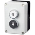 thumbnail image 1 of New XB2 Metal Button Switch Control Box Start Stop Industrial Identification Symbol self Reset Circular Emergency(2Hole-02), 1 of 7
