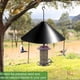 thumbnail image 2 of Matsuzay Deflector de comedero para pájaros de 19 pulgadas, reemplazo desmontable anticorrosivo portátil, Protector de alimentador de animales Jardín y Patio Matsuzay  HA064881-01, 2 of 6