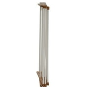 Household Essentials Collapsible Bamboo Clothes Drying Rack