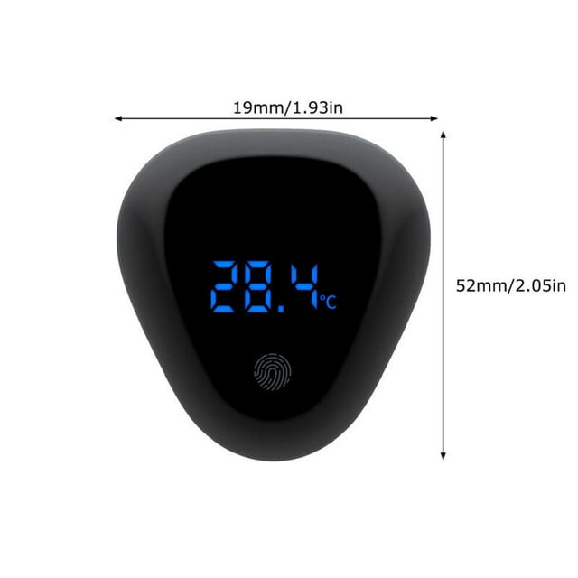LCD Aquarium Digital Thermometer for Fish Tank Temperature Gauge Touch Screen