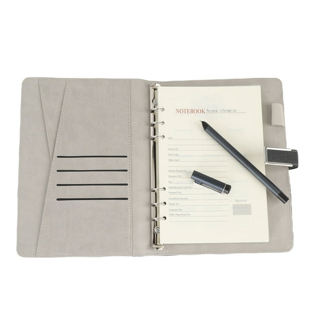Cahier Numérique avec Stylo, Ensemble Stylo Intelligent et Carnet, Synchronisation en Temps Réel Numérisation pour Stocker et Partager des Notes, Compatible avec Téléphone Intelligent IOS